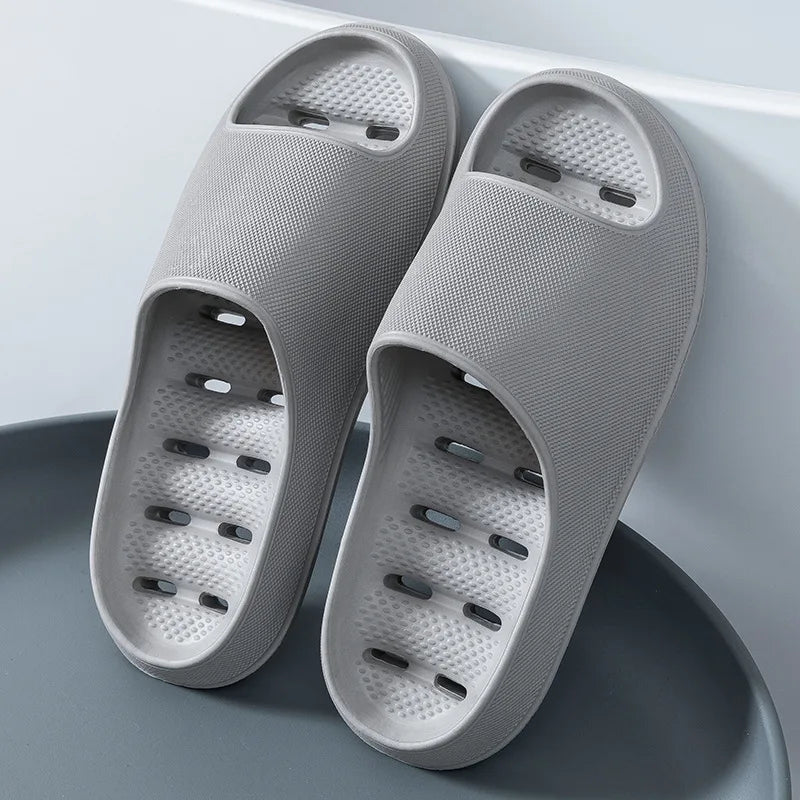 Women's EVA Anti-Slip Quick-Dry Indoor Shower Slippers Indoor Shower Slippers Axl GRAY 36-37