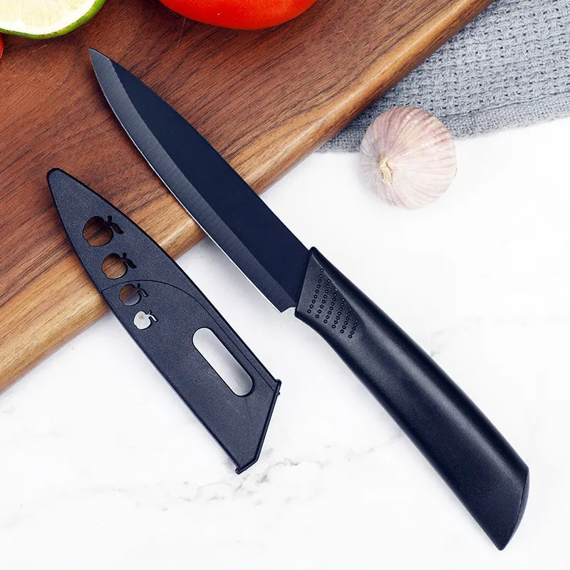 Sharp Stainless Steel Kitchen Knife – Fruit, Veg & Meat Kitchen Knife Axl 1pc blackC