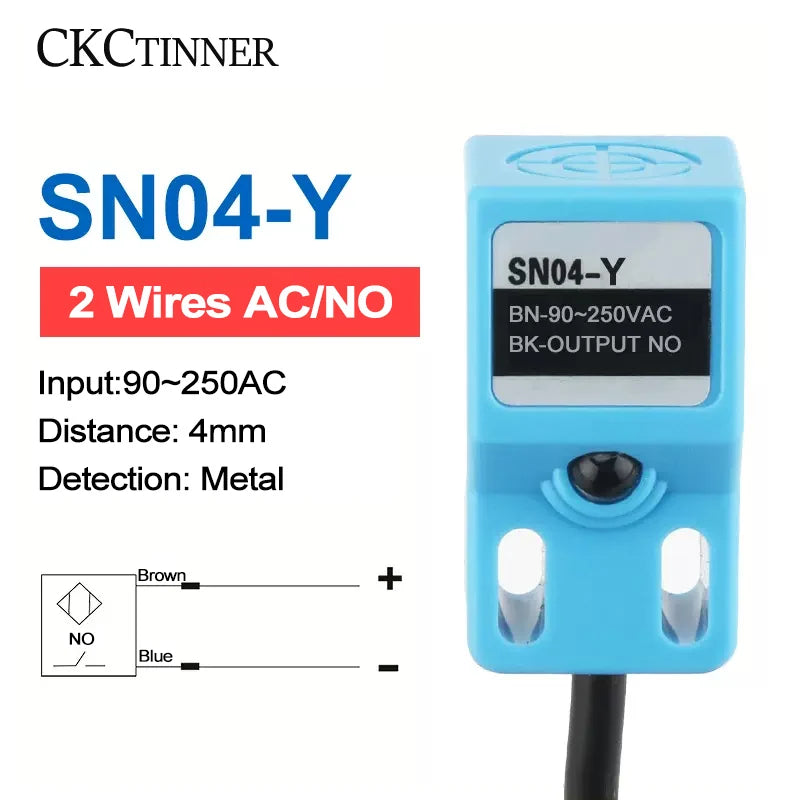 SN04 Proximity Switch 4mm – Inductive Auto Leveling Sensor Proximity Switch Sensor Axl SN04-Y