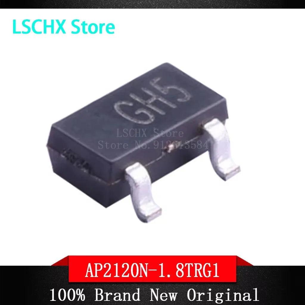 20pcs AP2120N SOT-23 LDO Voltage Regulator ICs – Multi-Voltage Voltage Regulator IC Axl