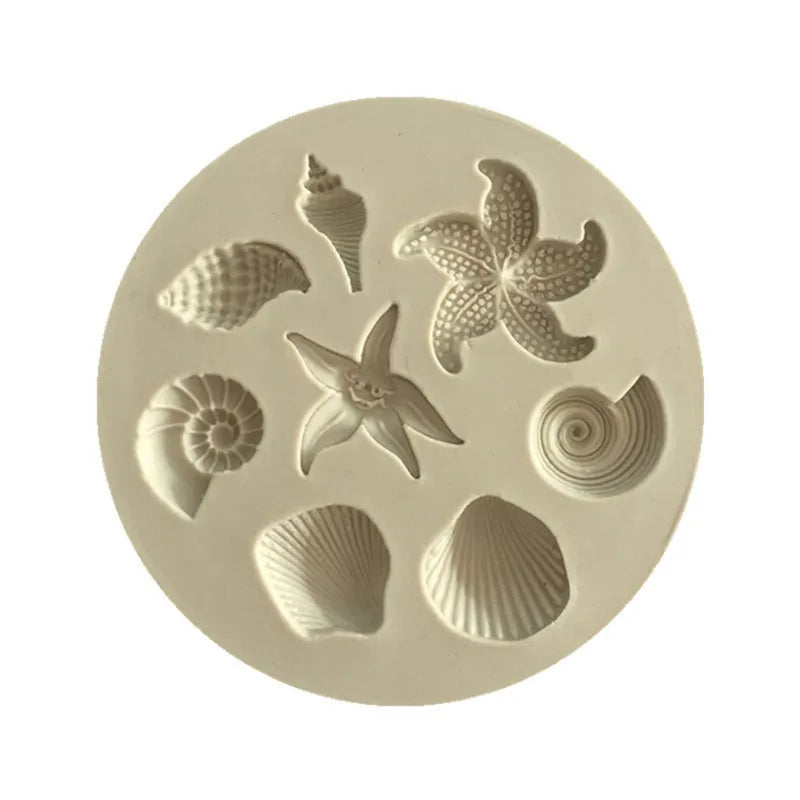 Ocean Seashell Conch Silicone Mold – Chocolate & Cake Baking Silicone Baking Mold Axl