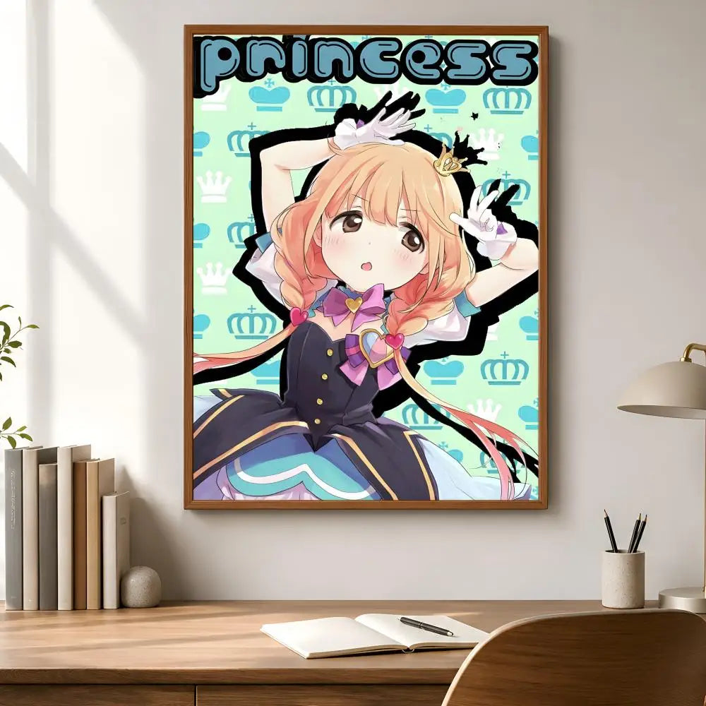 Ichihara Nina Cinderella Girls PVC Wall Poster – Peel & Stick HD Anime Wall Poster Axl