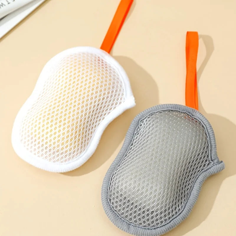 Soap Foam Net Mesh Bag – Lather Bag for Bath & Face Wash Soap Foam Mesh Bag Axl