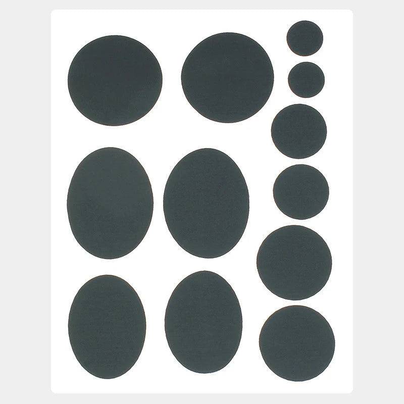 Self-Adhesive Nylon Repair Patches – Assorted Colors & Shapes Fabric Repair Patches Axl green2