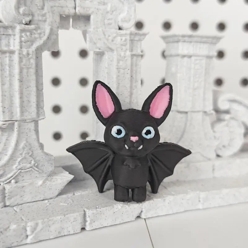 Upside-Down Bat Statue Ornament – Desk, Home & Car Decor Decorative Figurine Axl