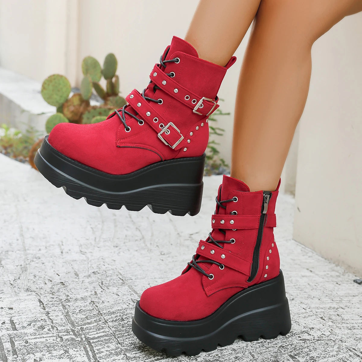 Women's Elegant Flat Slip-On Ankle Boots | Winter Casual Shoes Women's Ankle Boots Axl