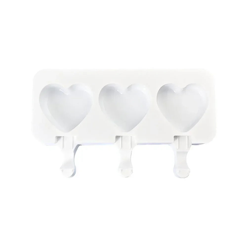 Silicone Popsicle & Ice Cream Mold – DIY Dessert Tray Maker Popsicle Mold Axl