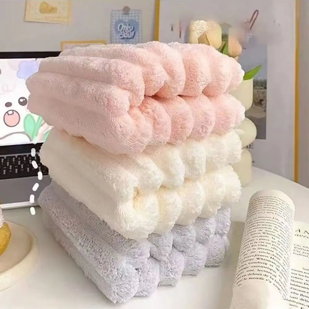 Coral Fleece Face Towel – Soft, Thick & Fast Absorbing Face & Hand Towel Axl