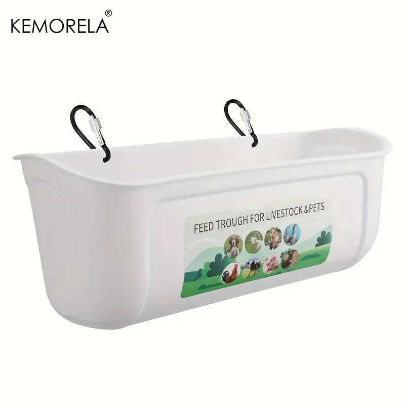 Large Chicken Feeders & Waterers with Clips – 4.5 Qt, 1/3/5 Pk Poultry Feeder Waterer Axl
