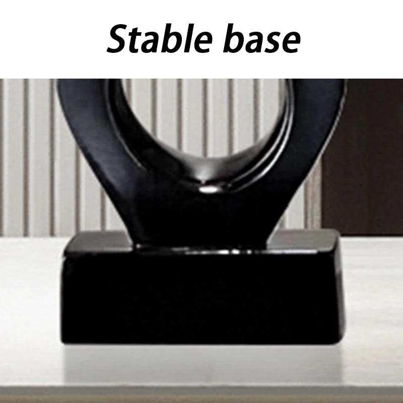 Nordic Minimalist Resin Figurines – Modern Home Décor Sculpture Decorative Figurine Axl