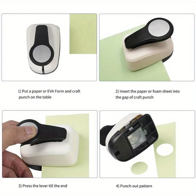 Circle Hole Punch for Scrapbooking, Cards & DIY Paper Crafts Paper Craft Punch Axl