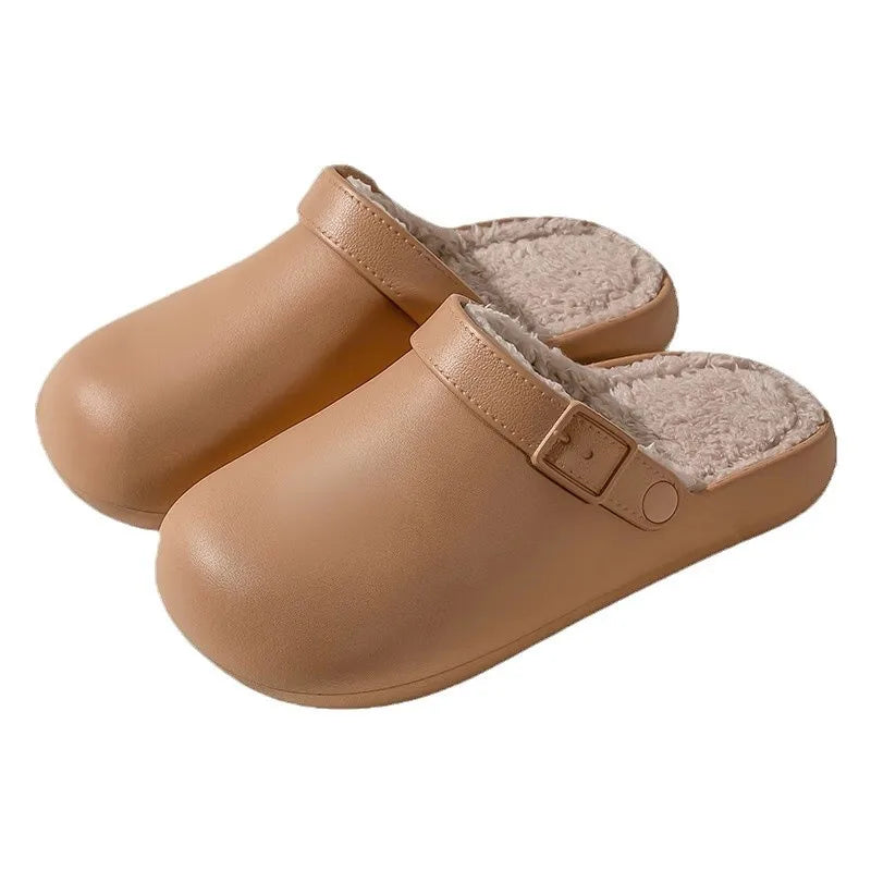 Women's Non-Slip Suede Indoor Slippers – Cozy & Lightweight Indoor Slippers Axl