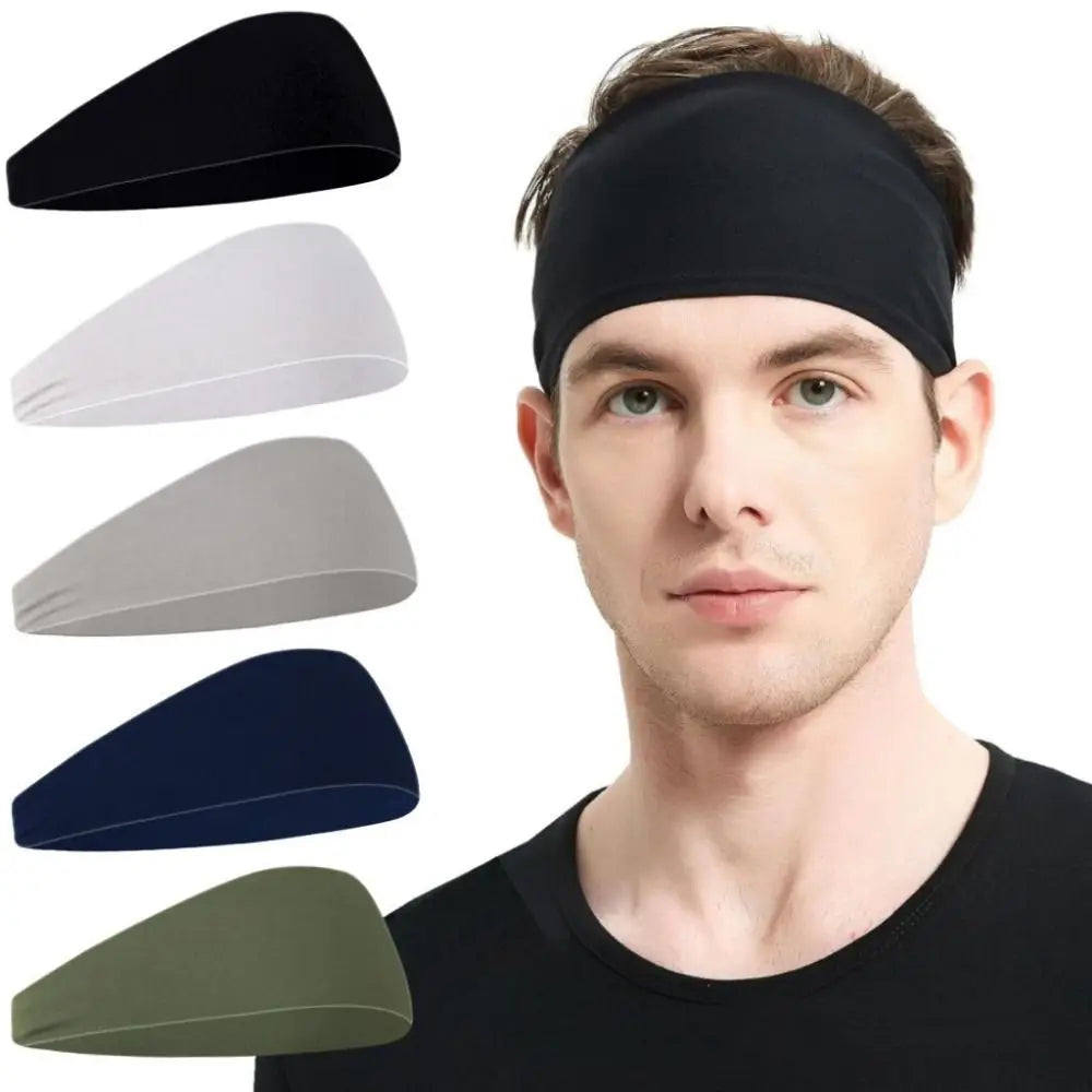 Men's Non-Slip Moisture-Wicking Workout Headband Quick-Dry Sports Headband Axl