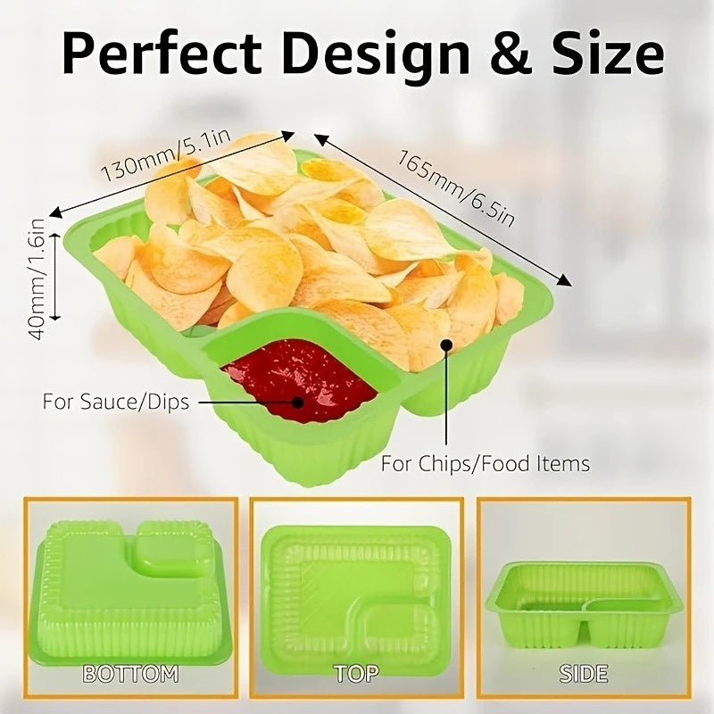 Nacho Trays – Snack Containers for Movie Nights & Parties Snack Serving Tray Axl