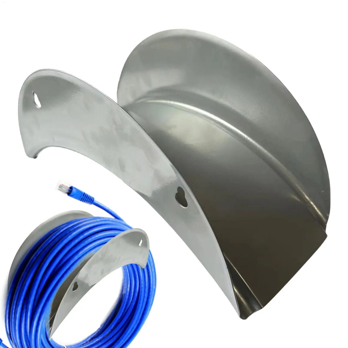 Heavy Duty Wall Mount Metal Garden Hose Hanger & Organizer Garden Hose Holder Axl