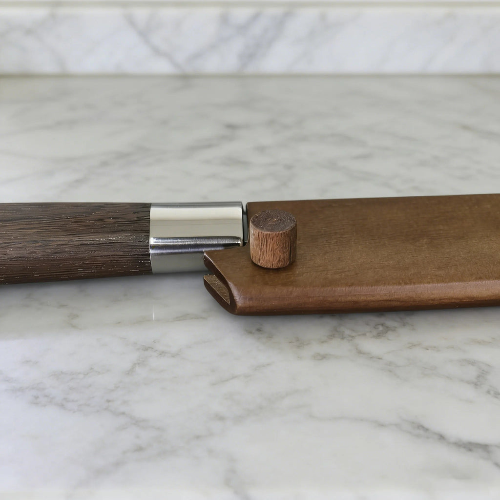 Japanese Wooden Knife Sheath – Kitchen Blade Protector Cover Knife Sheath Axl