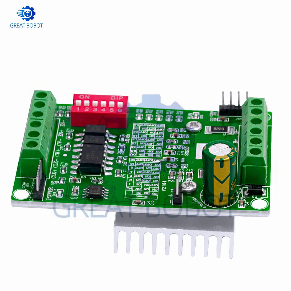 TB6560 TB67S109 Stepper Motor Driver Module 3A 32-Step Stepper Motor Driver Axl