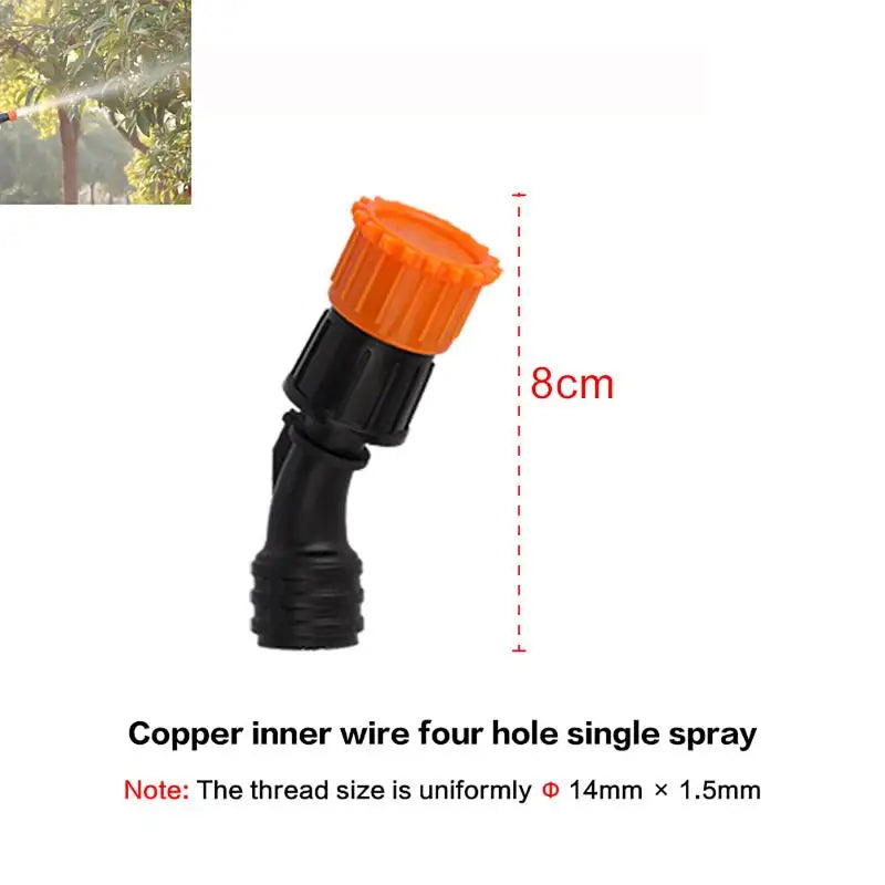Adjustable Atomizing Misting Nozzle 1/2/3 Head – Garden Sprayer Garden Misting Nozzle Axl A