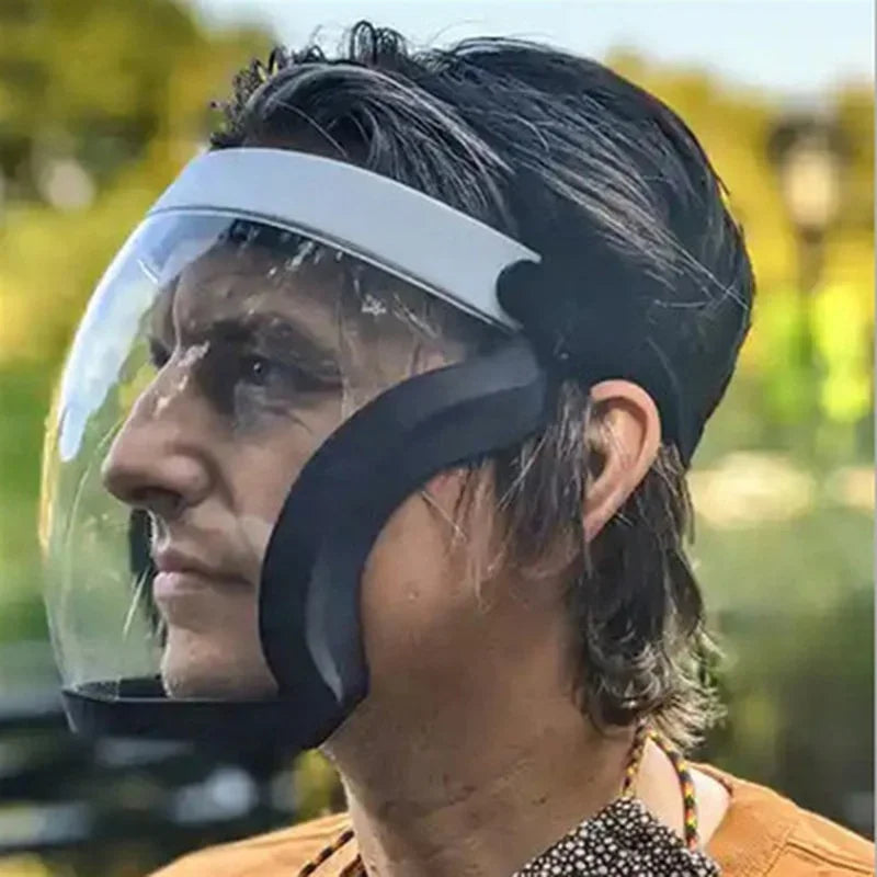 Full Face Shield Anti-Fog Anti-Splash PC Protective Visor Protective Face Shield Axl