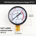 Air Compressor Pressure Gauge 0-10/0-12/0-25 Bar | DIY Tool Pressure Gauge Axl A6