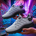 ZULIWAGN Men's Lightweight Mesh Running Sneakers | Sizes 36–46 Men's Running Sneakers Axl GRAY 36