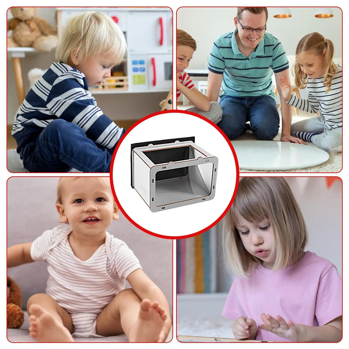3D Holographic Projector DIY Kit – STEM Toy for Kids Holographic Projector Kit Axl