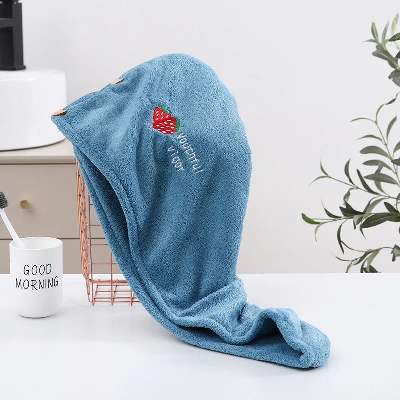 Microfiber Hair Towel Wrap – Quick Dry & Anti-Frizz for Women Microfiber Hair Towel Axl