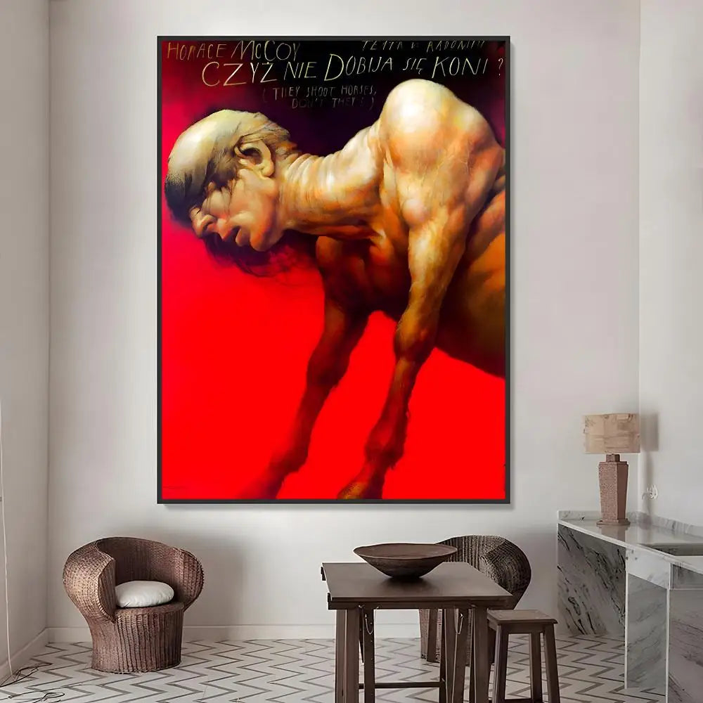 Wiesław Walkuski HD Waterproof Poster Stickers | Wall Décor Wall Poster Stickers Axl White07 60X90cmNoframe