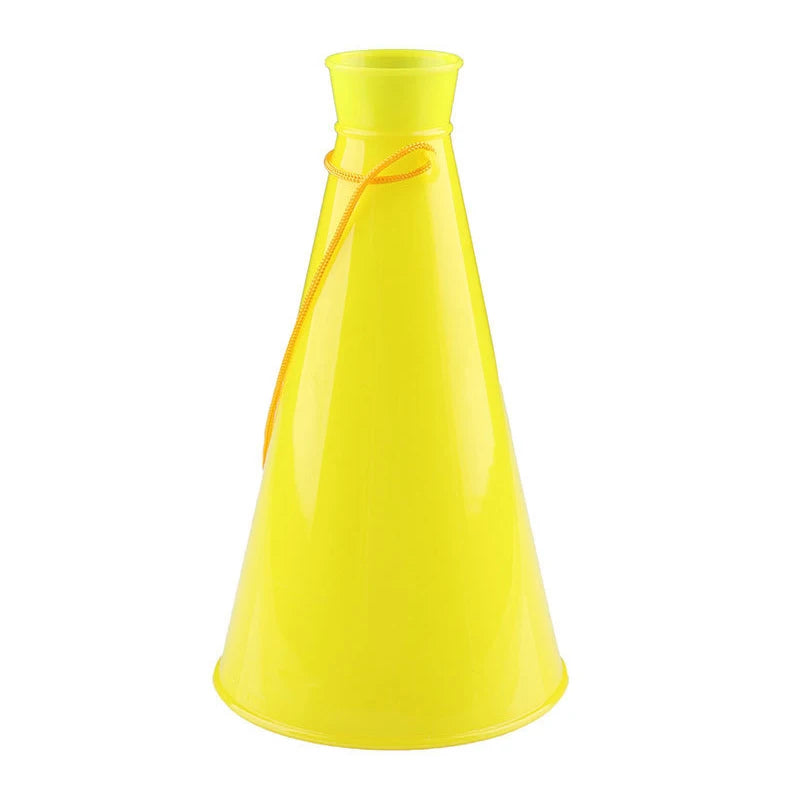 Plastic Trumpet Horn – Cheerleading Noisemaker for Sports & Parties Party Noisemaker Horn Axl Yellow