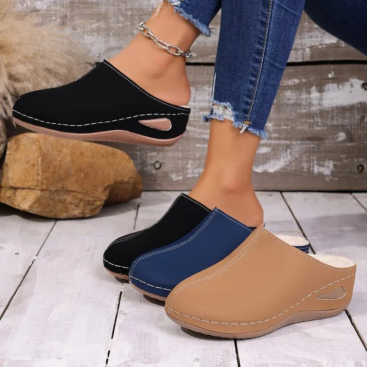 HAJINK Women's Retro Wedge Sandals – Roman Summer Slides Women's Wedge Sandals Axl