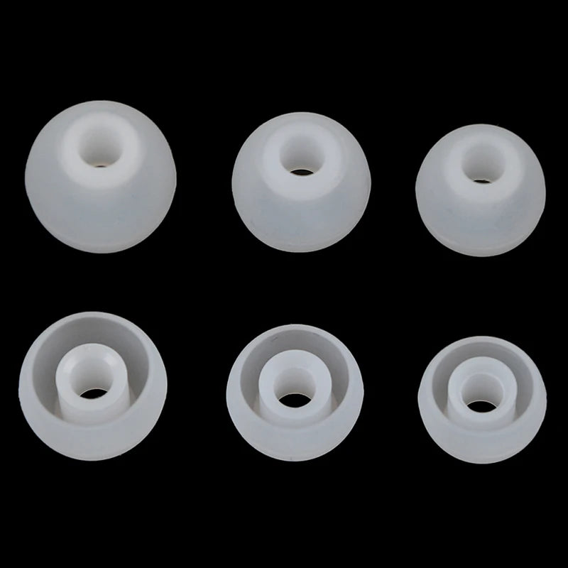 Silicone Earbud Tips 6 Pairs S/M/L – Universal Earphone Tips Earbud Tips Axl