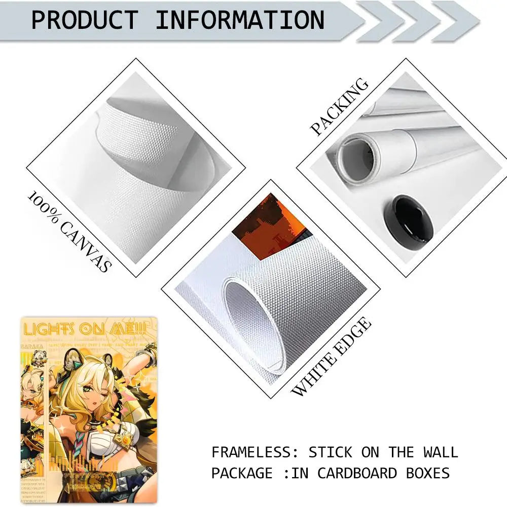 Xilonen Game Canvas Poster – Unframed Wall Art | Home Décor Canvas Wall Art Axl