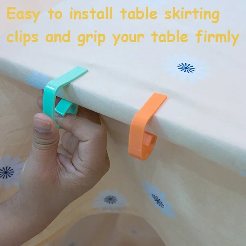 Plastic Tablecloth Clips – Anti-Slip Table Cover Clamps Tablecloth Clips Axl