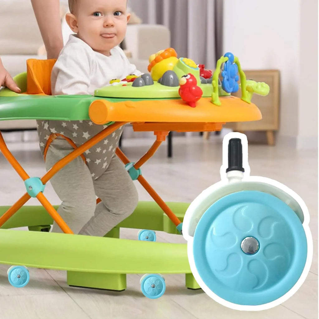4-Pack Silent Stroller Replacement Wheels – Pushchair Casters Stroller Replacement Wheels Axl