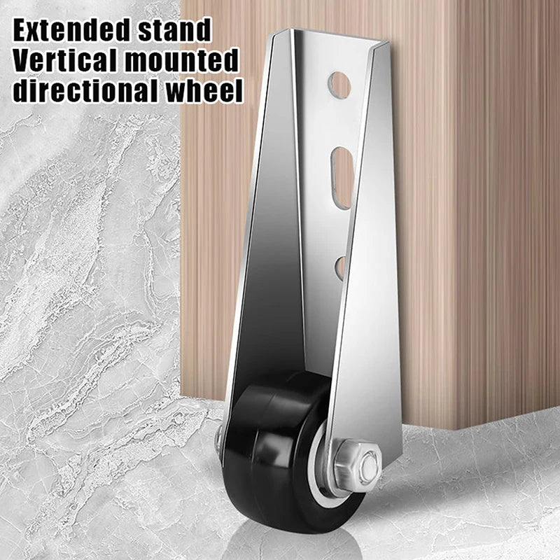 Stainless Steel Silent Furniture Roller Pulley Side Mount Furniture Roller Pulley Axl