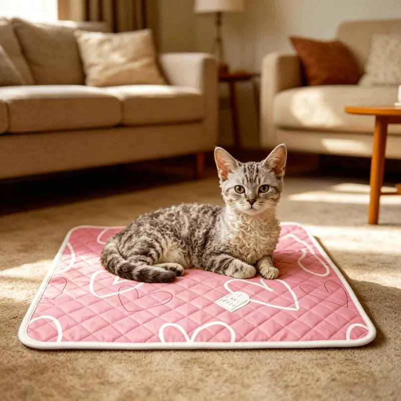 KEMORELA Pet Cooling Mat – Washable Dog & Cat Ice Pad Pet Cooling Mat Axl