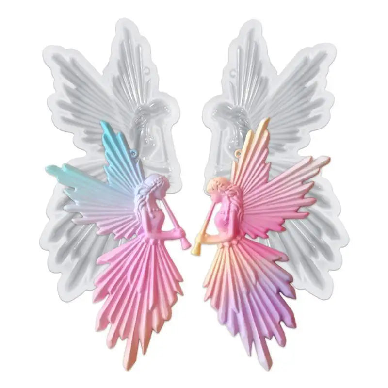 Angel Wing Silicone Mold – DIY Epoxy Resin Casting Craft Resin Casting Mold Axl