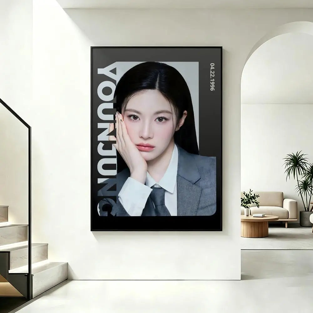 Go Youn-jung HD Art Poster – Waterproof Aesthetic Wall Decor Wall Art Poster Axl