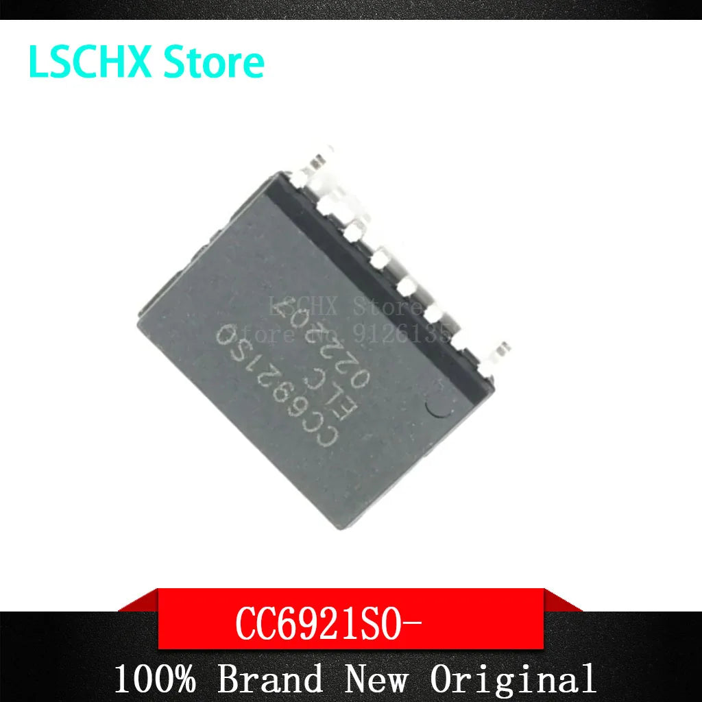 5-Pack CC6921SO Hall Effect Current Sensor SOP-16 5A–100A Hall Effect Sensor Axl