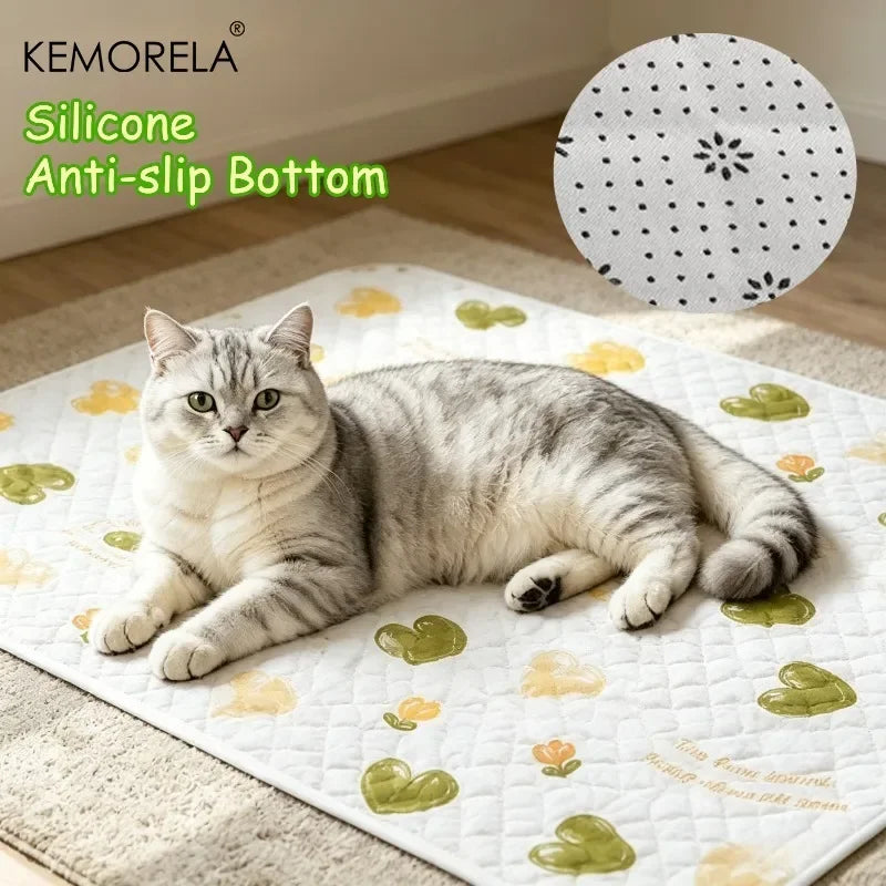 Pet Cooling Mat – Non-Slip Ice Pad for Dogs, Cats & Rabbits Pet Cooling Mat Axl