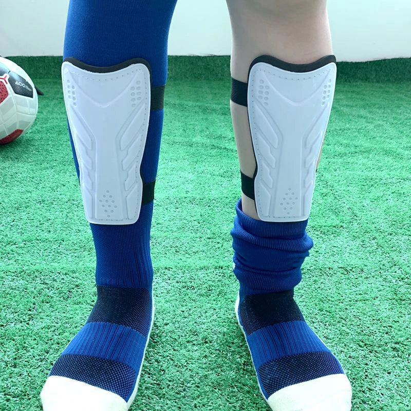 Kids Soccer Shin Guards with Leg Sleeves – Lightweight 1 Pair Soccer Shin Guards Axl