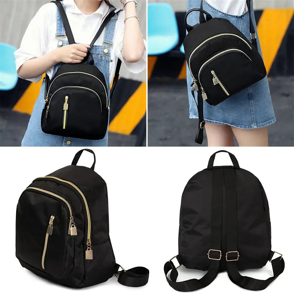 Women's Mini Oxford Backpack – Cute Shoulder Bag for Travel Mini Backpack Axl