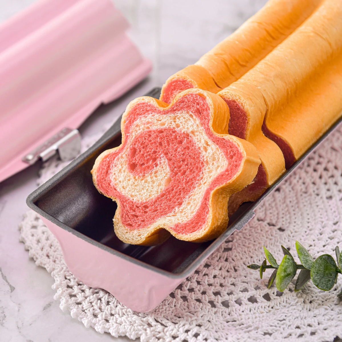 Non-Stick Carbon Steel Bread & Cake Pan | Flower Heart Round Baking Pan Mold Axl