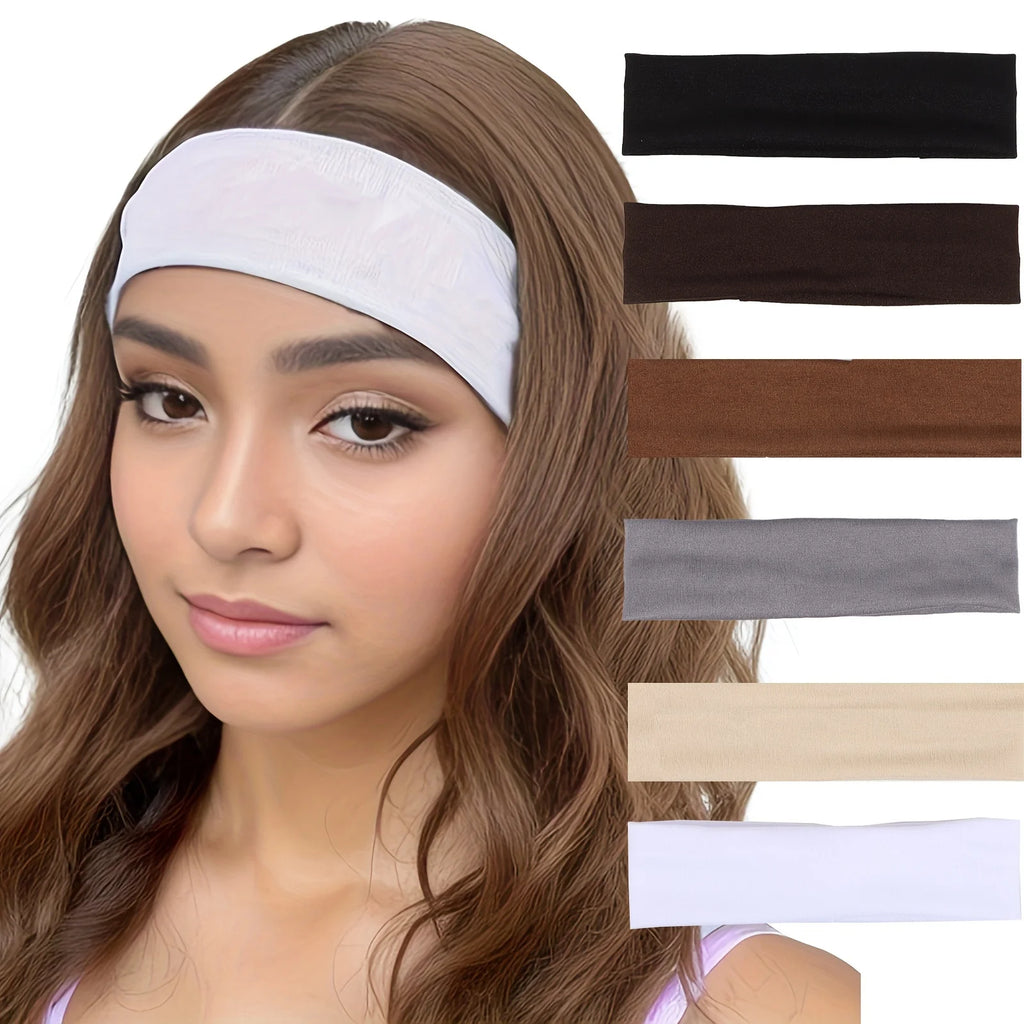 Non-Slip Sports Headbands 5/10 Pack – Yoga & Workout Sports Headband Set Axl
