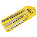 3-Piece Stainless Steel Precision Tweezers Set – Electronics Repair Precision Tweezers Set Axl Set
