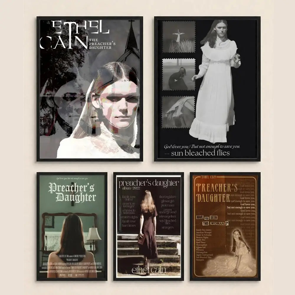 Ethel Cain HD Art Poster – Waterproof Aesthetic Wall Decor Wall Art Poster Axl
