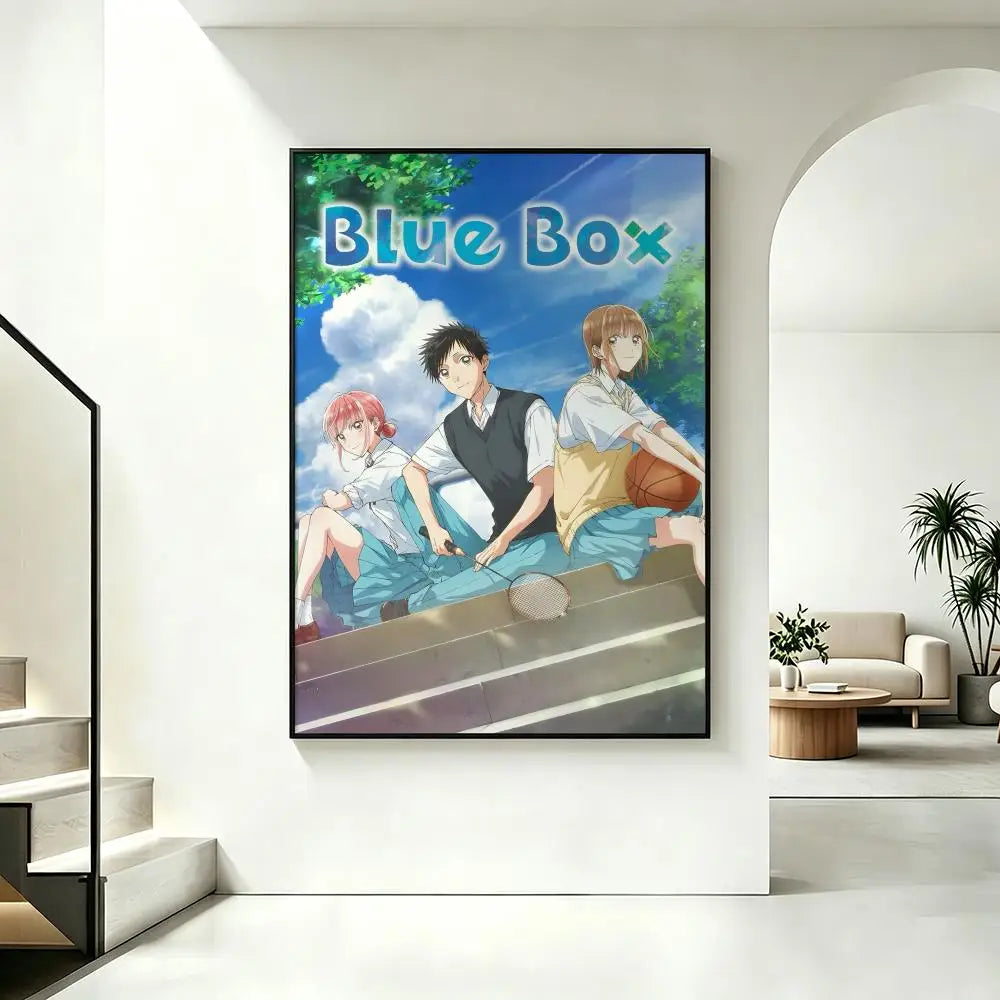 Anime B-Blue B-Box HD Poster – Waterproof Wall Art Decor Anime Wall Poster Axl