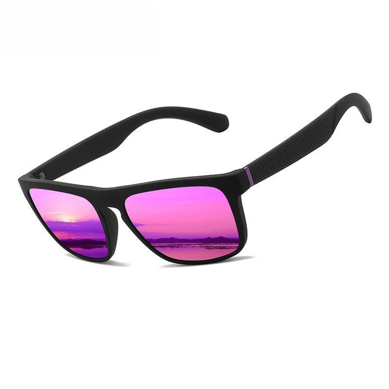 Polarized Square Sunglasses Unisex – Matte Frame UV Protection Polarized Sunglasses Axl