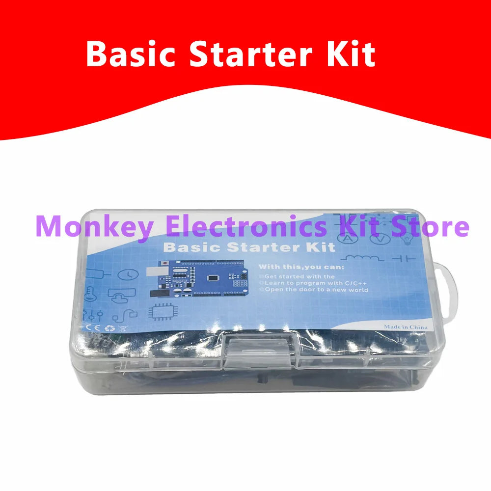 400-Hole Breadboard Kit – LED, Sensor, Resistor & Voltage Kit Electronics Learning Kit Axl