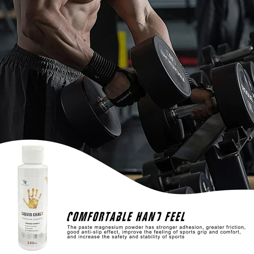 Liquid Chalk for Gym – Sweat-Resistant Grip Chalk 50–200ml Liquid Gym Chalk Axl